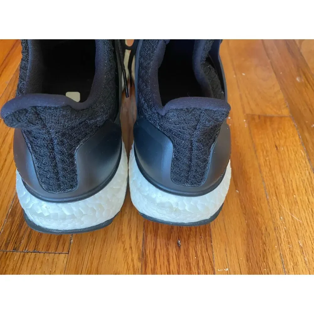 EUC Adidas Ultra Boost running or walking shoes size 9.5 womens black sneakers